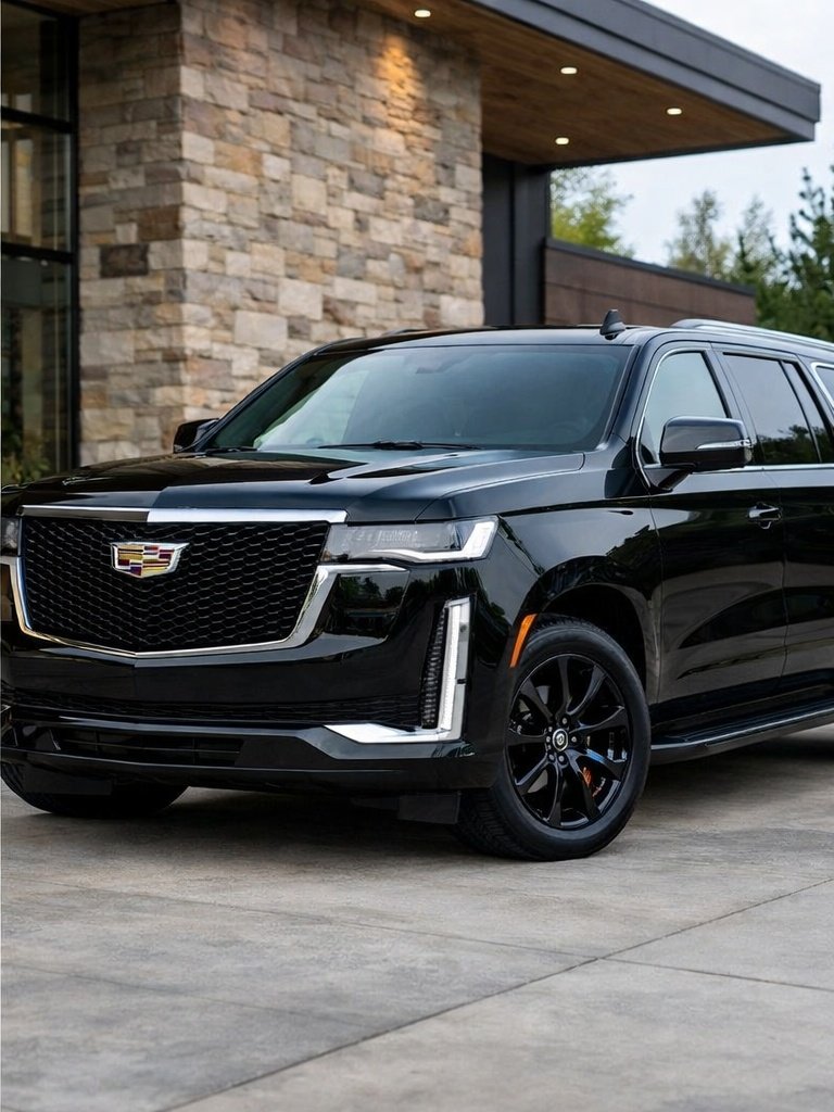 Black Cadillac Escalade XL